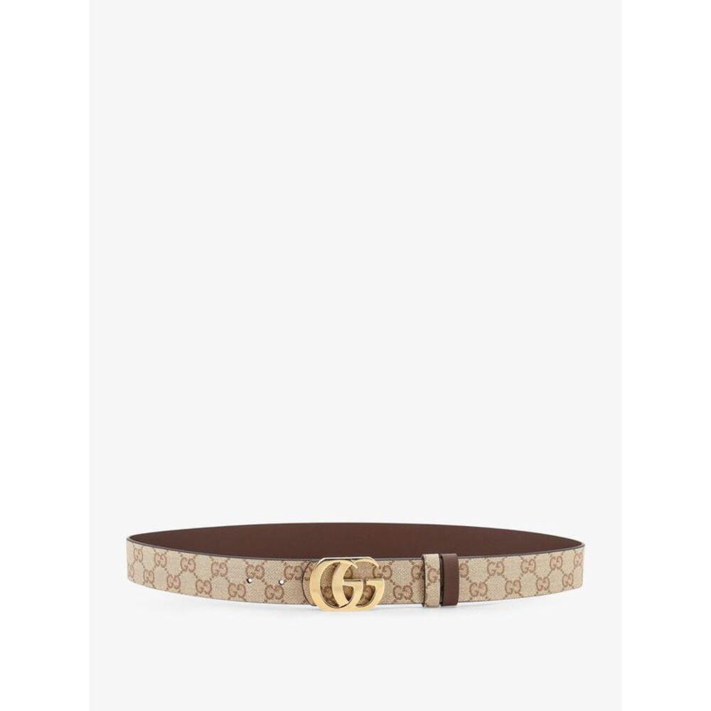 Gucci Men Gg Marmont Gg Fabric Reversible Belt